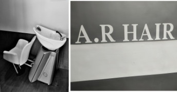 A.R HAIR ロゴ